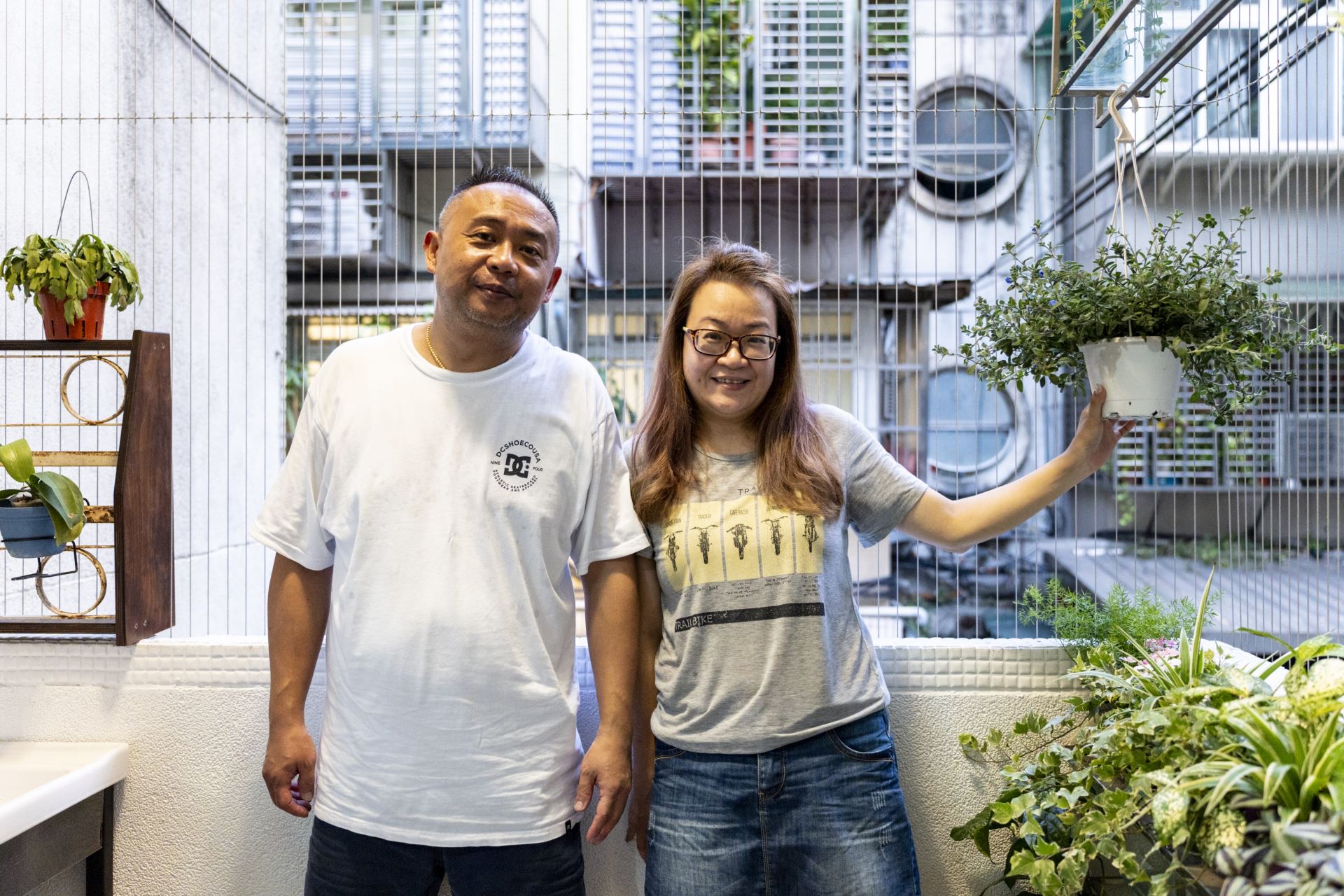 陽台彷彿改頭換面,為鄭家帶來一番新氣象。
(Source: 雄本老屋規劃有限公司 提供)
