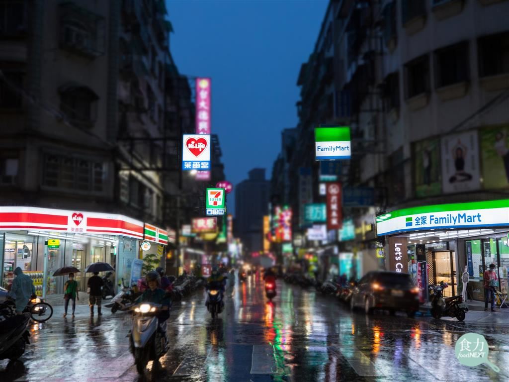 臺北便利商店密集(Source:https://www.foodnext.net/)