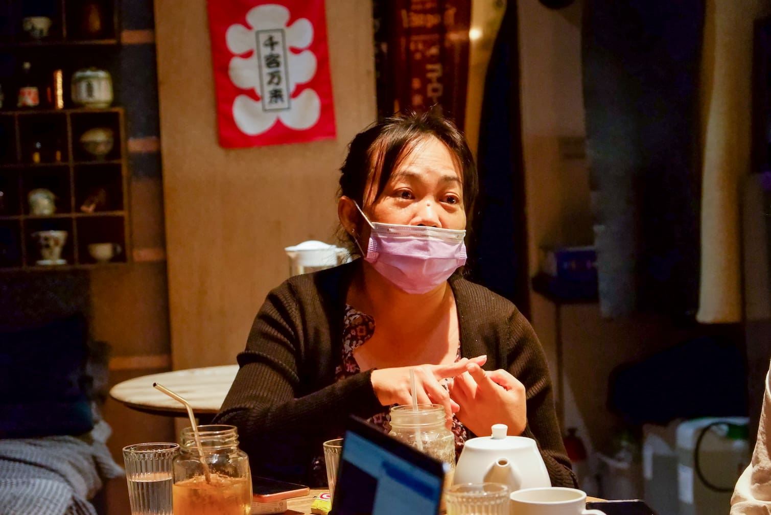 曾在勞工局任職通譯的美雲，協助過許多越南移工爭取勞動權利受侵害的狀況（Source：王昱文攝）