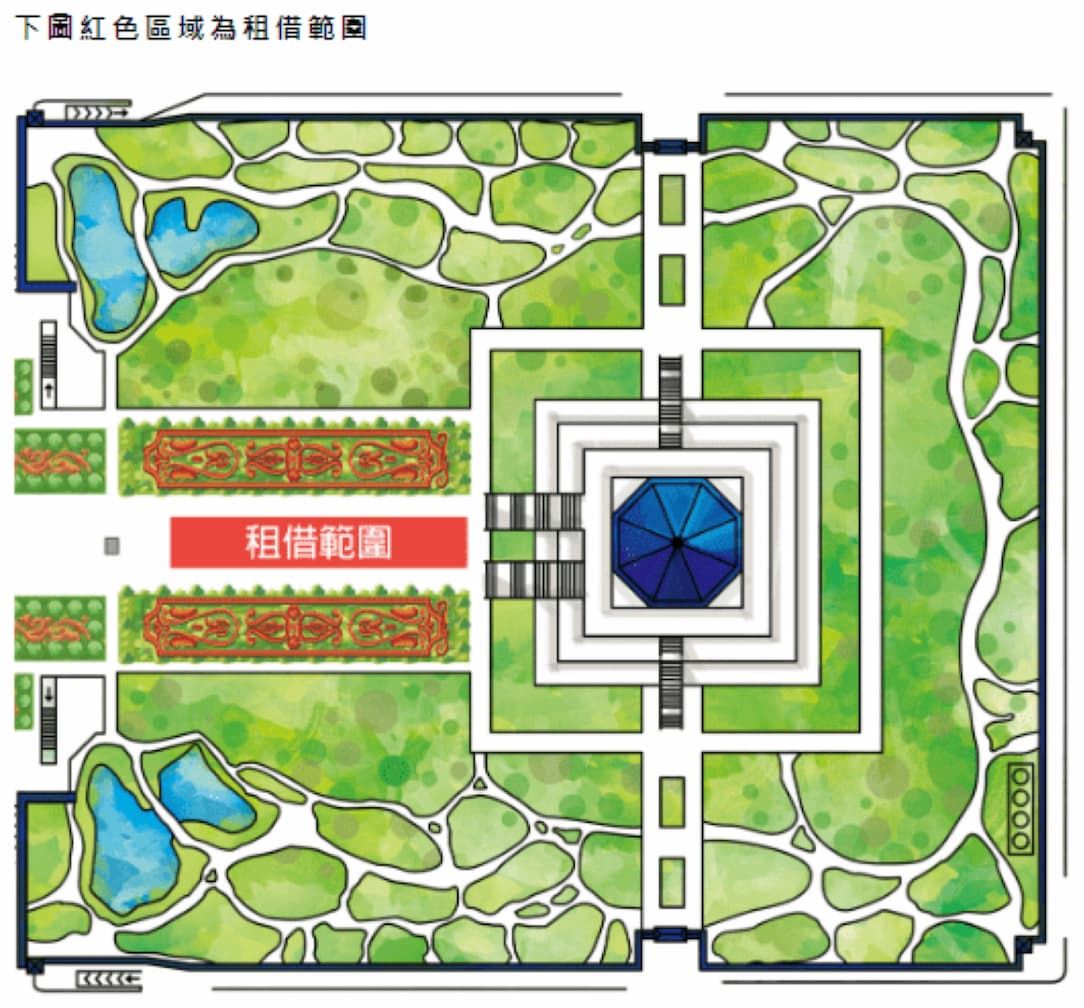 國立中正紀念堂管理處場地租借明細