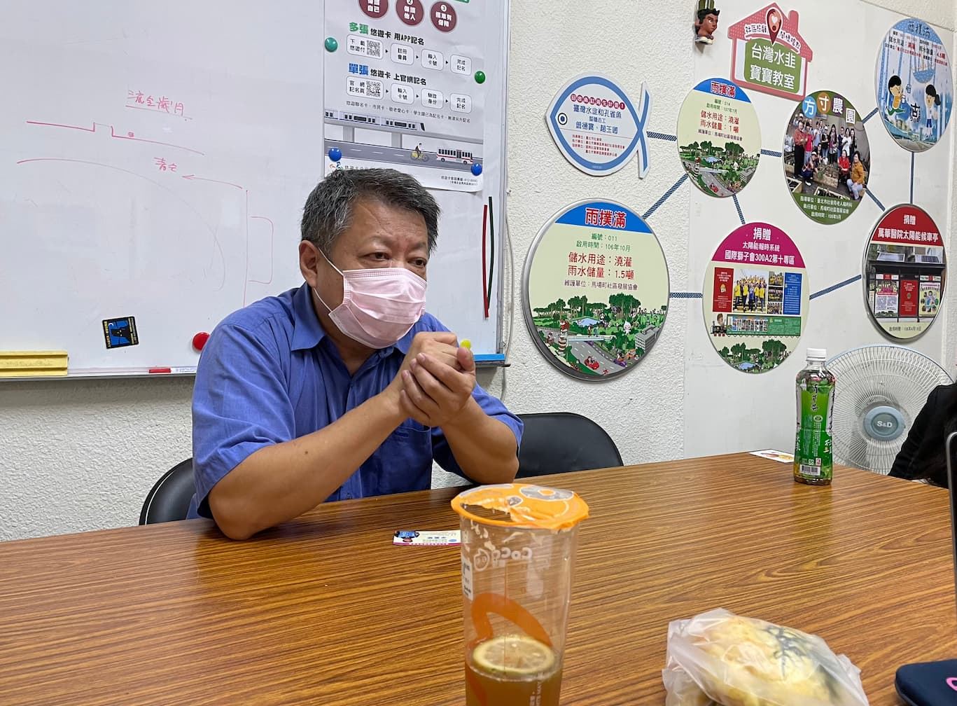 騰雲里作為老社區，如何透過環境的營造來改善生活的品質、凝聚社區向心力，是里長一直以來行動的初衷（Source：劉學墉攝）