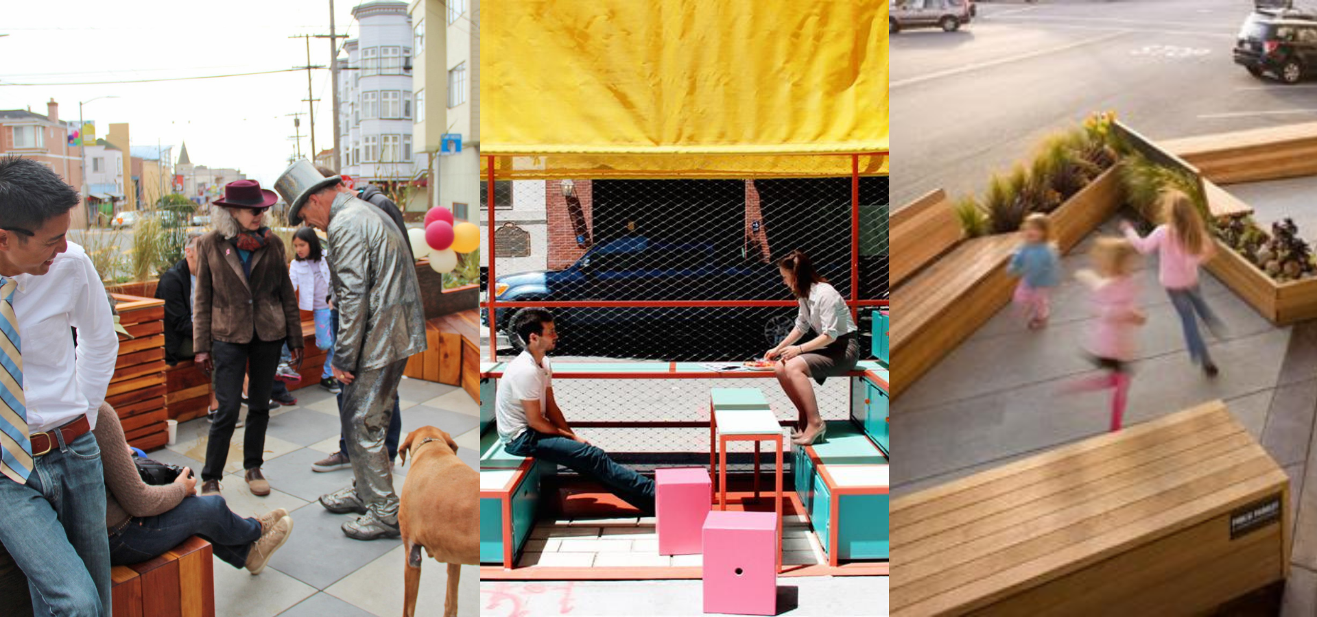 01 理論篇｜一格停車位的開始：Parklet 與戰術都市主義 從「行動藝術」到「政策革命」，街道如何變得以人為本？