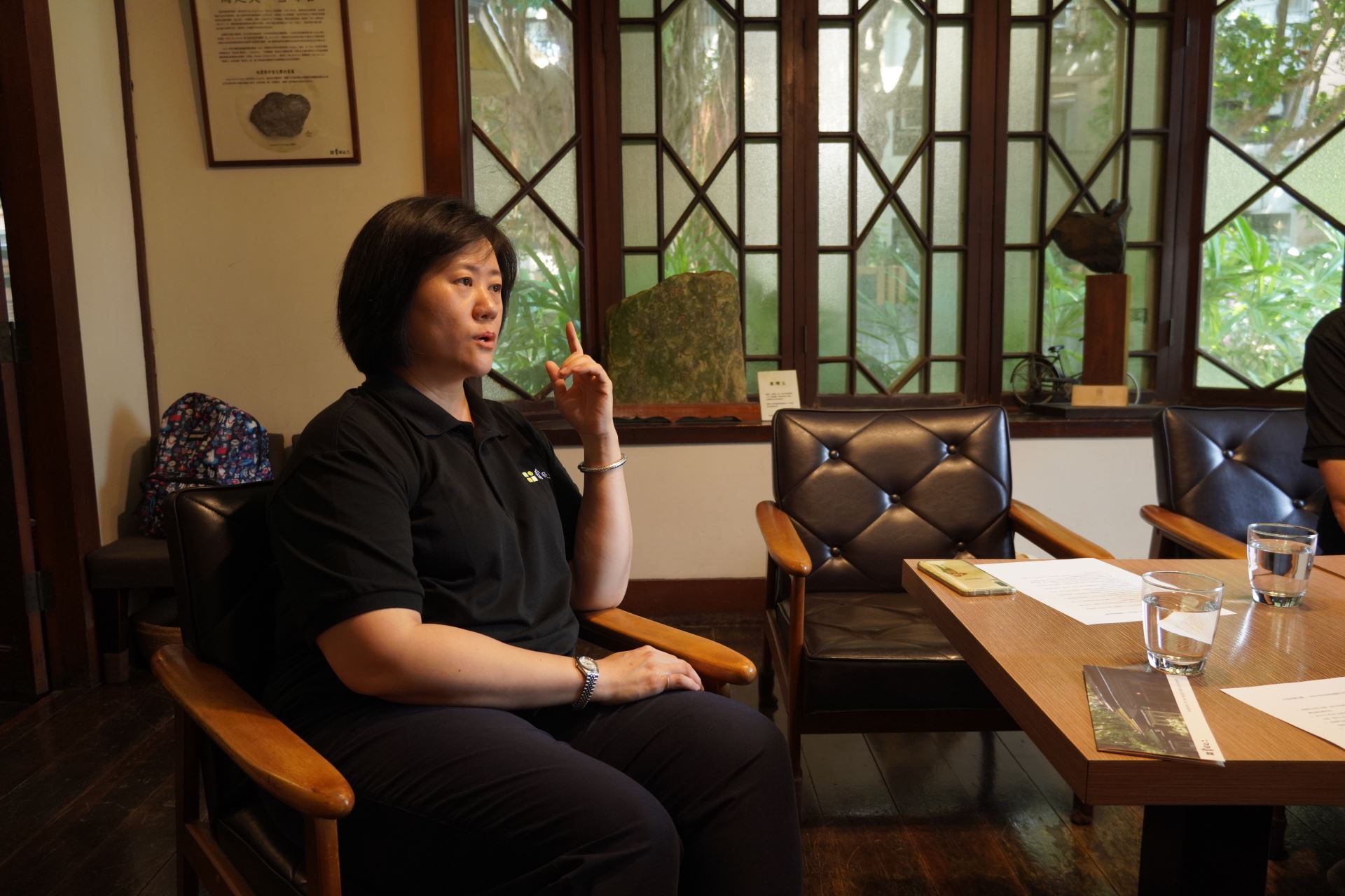 晴茗老師與我們分享經營心得。
(Source:雄本老屋規劃有限公司 吳欣融攝影)
