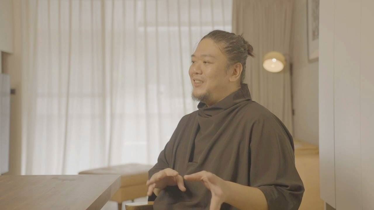 新東街屋主安培,向台北村落之聲分享房子的故事