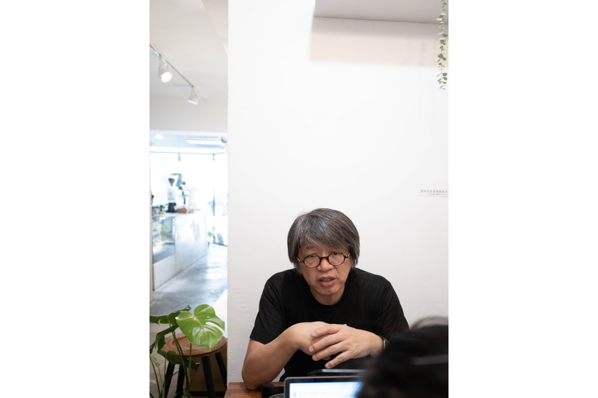 2022臺北城市博覽會總策展人龔書章認為展覽不只是成果展示，還是一場揭示未來的當下行動。（source：劉耘桑拍攝）