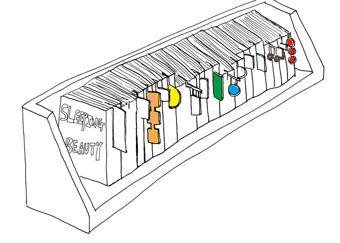 圖書街景草圖(source: cityyeast)