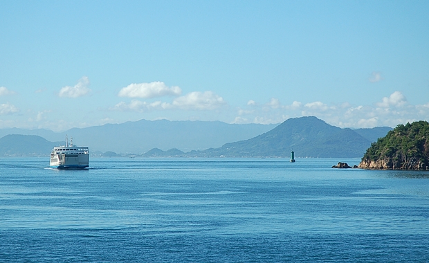 瀨戶內海景觀。 (攝/詹蕙真)