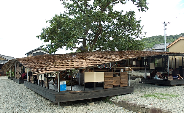 座落於豐島的「豐島食堂」,展現在地對於食育的推動成果。?(攝/詹蕙真)