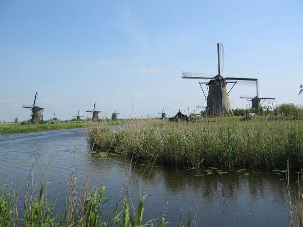 （小孩堤防Kinderdijk / 李宇中攝）