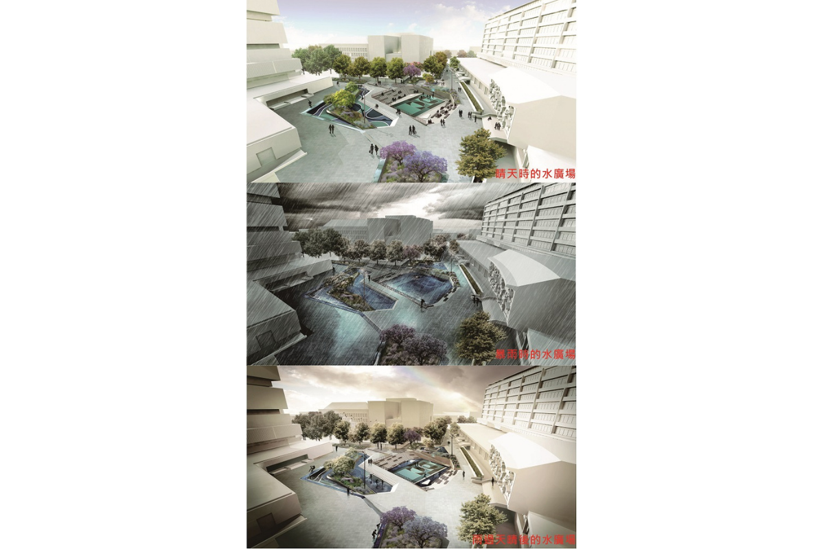( Bethemplein 水廣場的規劃示意圖)