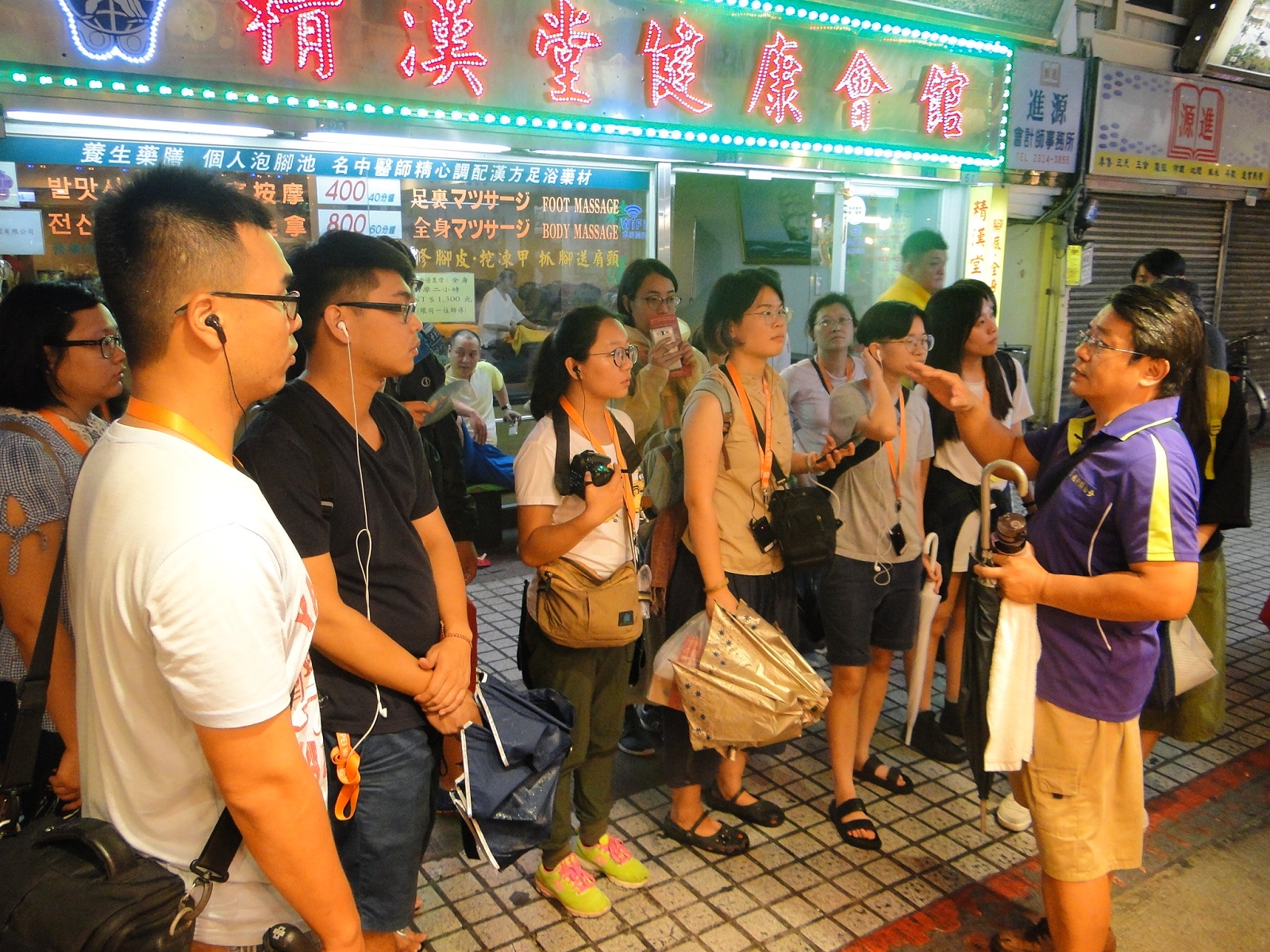 (萬華地圖松高傳棋老師「夜巡萬華」)