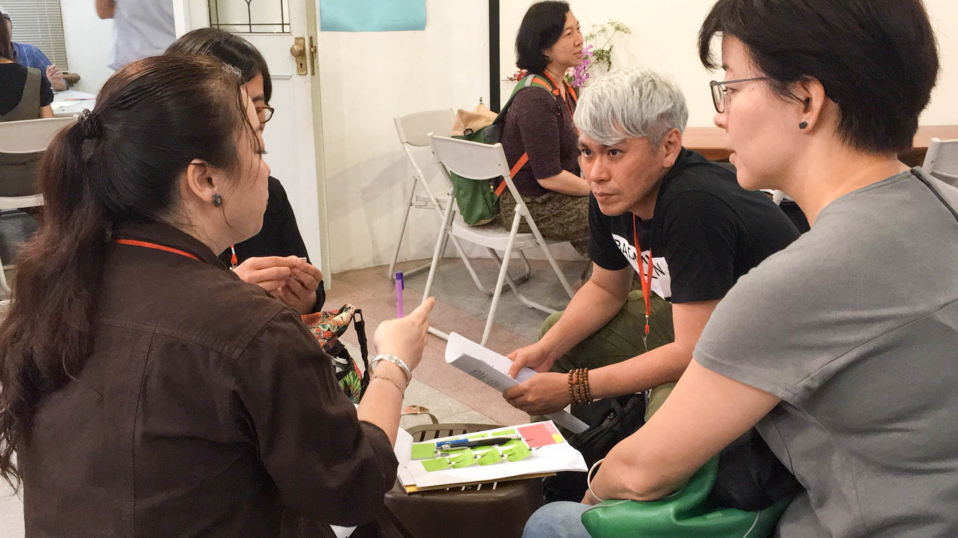（參與學員可以隨時與導師交流理念與經驗）